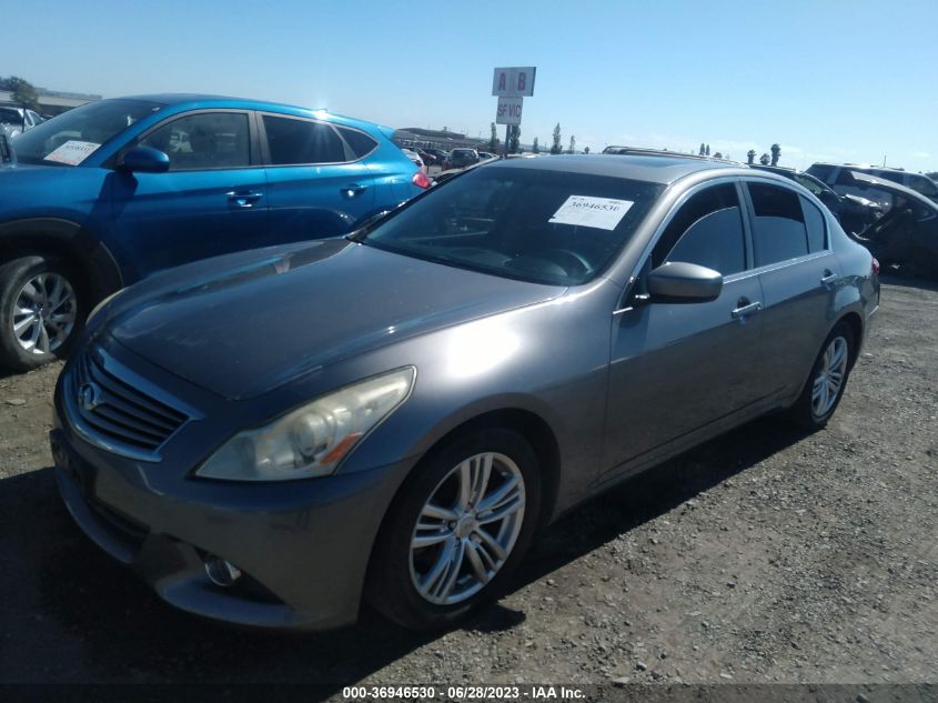 2013 INFINITI G37 SEDAN JOURNEY JN1CV6AP1DM723449