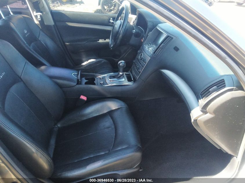 2013 INFINITI G37 SEDAN JOURNEY JN1CV6AP1DM723449