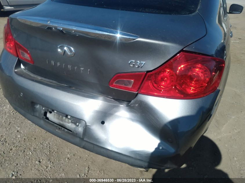 2013 INFINITI G37 SEDAN JOURNEY JN1CV6AP1DM723449