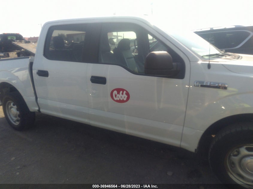 VIN 1FTEW1CB5KFB50001 2019 FORD F-150 XL/XLT
