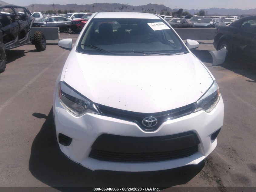 2014 TOYOTA COROLLA LE - 5YFBURHEXEP172342