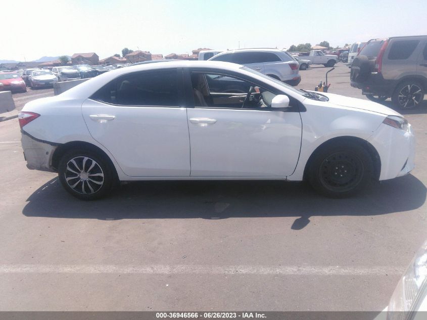 2014 TOYOTA COROLLA LE - 5YFBURHEXEP172342