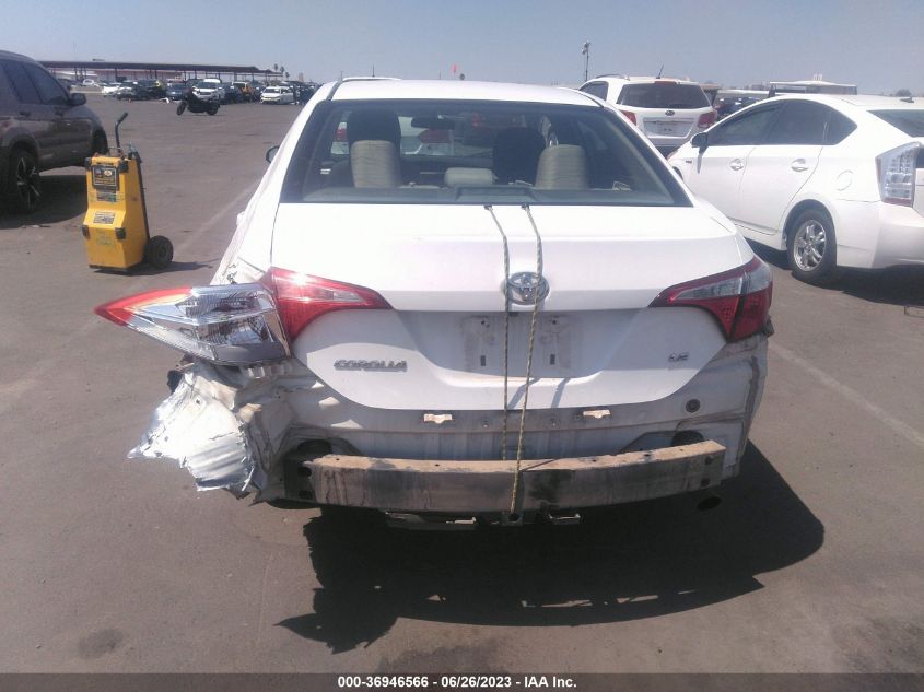 2014 TOYOTA COROLLA LE - 5YFBURHEXEP172342