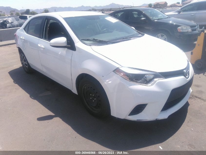 2014 TOYOTA COROLLA LE - 5YFBURHEXEP172342