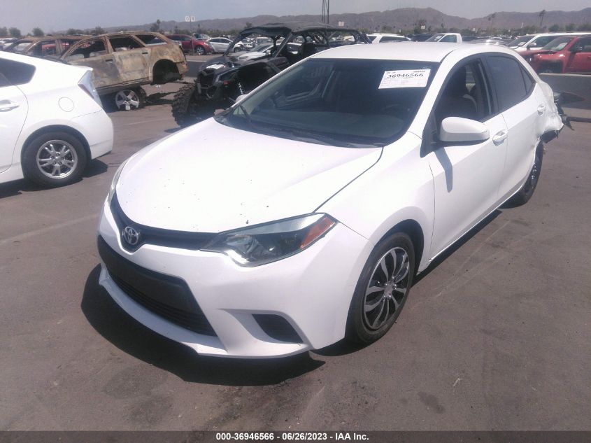 2014 TOYOTA COROLLA LE - 5YFBURHEXEP172342