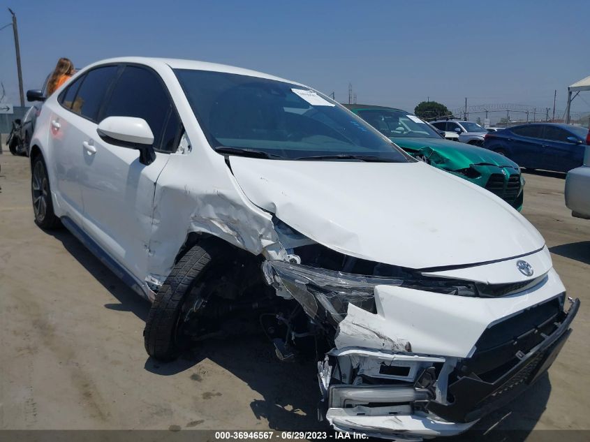2022 TOYOTA COROLLA SE/SE NIGHTSHADE/APEX SE - 5YFS4MCE5NP125472