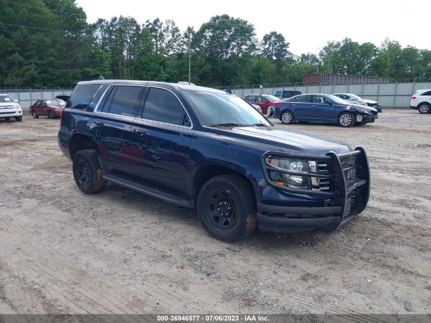 2019 CHEVROLET TAHOE POLICE - 1GNSKDEC0KR285446