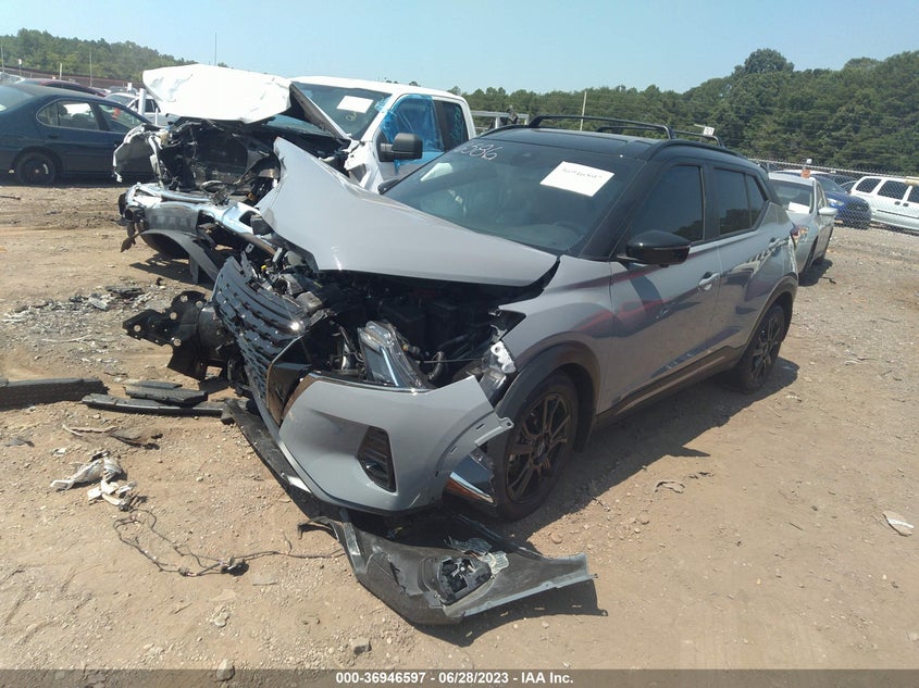 VIN 3N1CP5DV7PL496586 2023 NISSAN KICKS SR