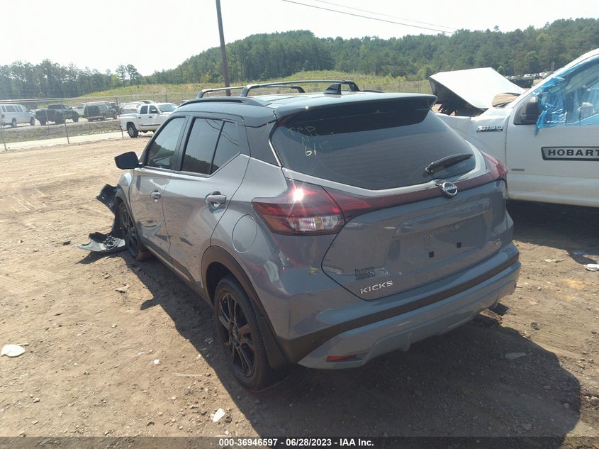 VIN 3N1CP5DV7PL496586 2023 NISSAN KICKS SR