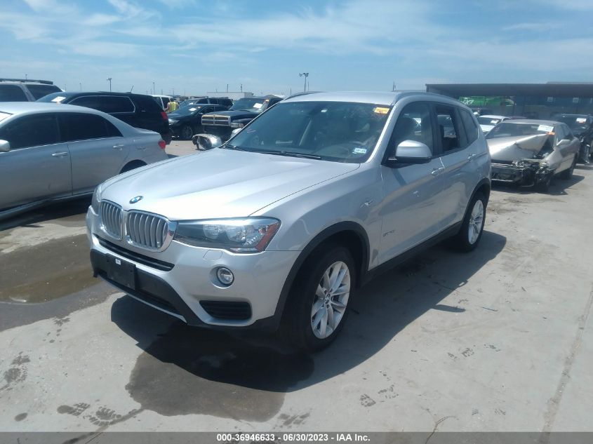 5UXWZ7C58G0R33301 2016 BMW X3, photo no. 2