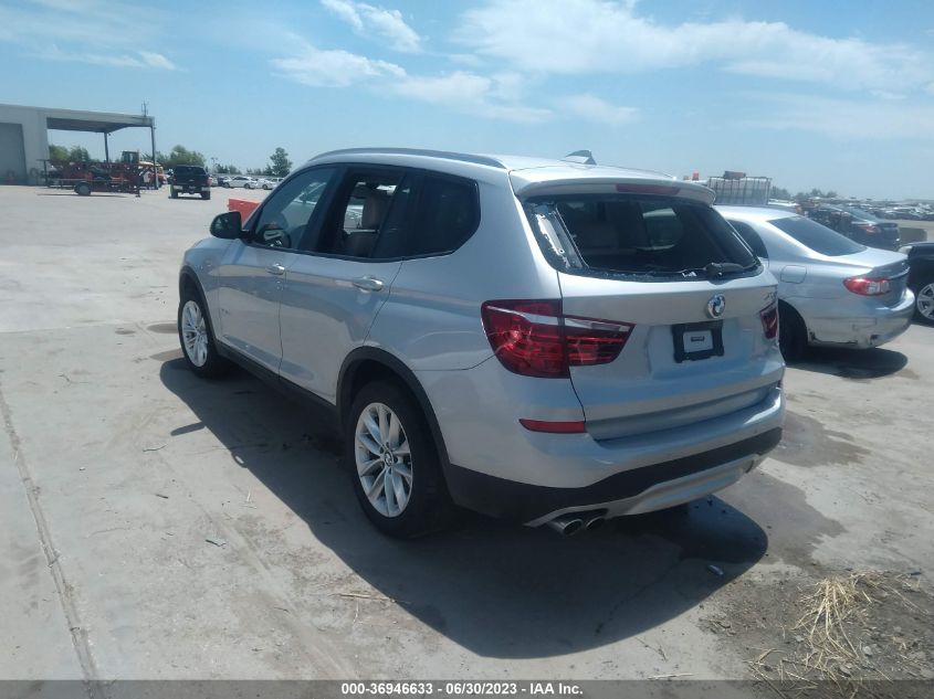 5UXWZ7C58G0R33301 2016 BMW X3, photo no. 3