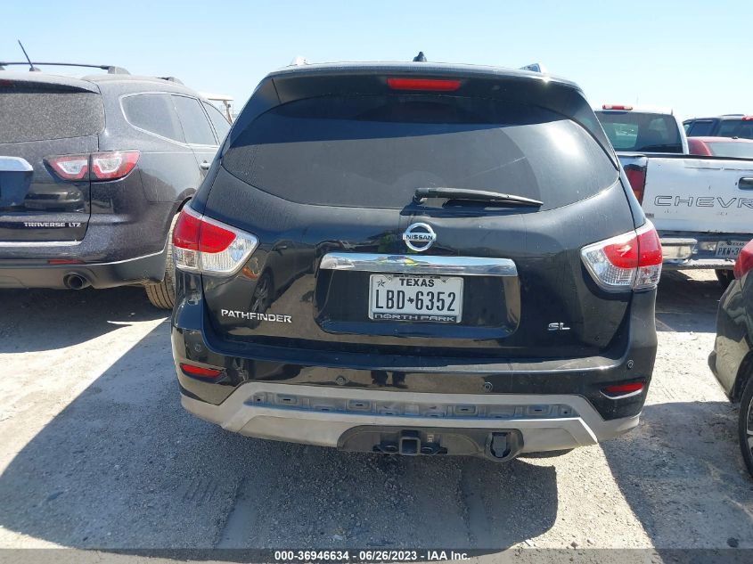 2015 NISSAN PATHFINDER SL - 5N1AR2MN7FC646487