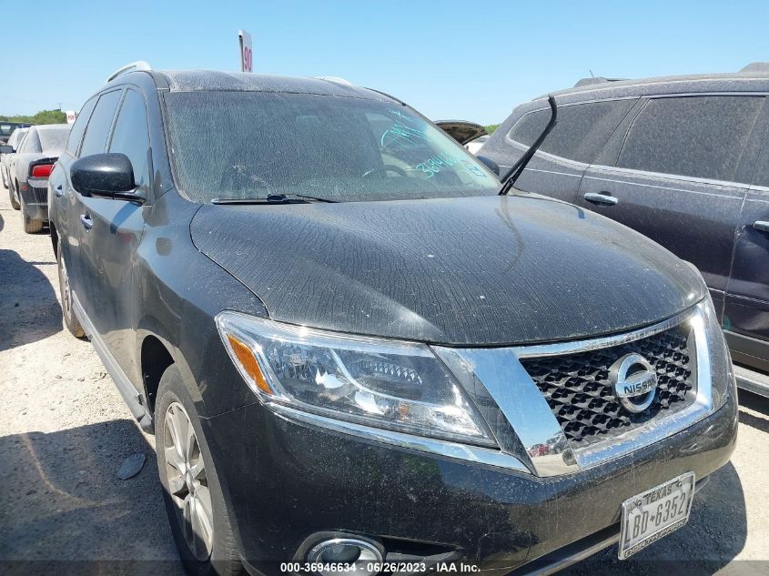 2015 NISSAN PATHFINDER SL - 5N1AR2MN7FC646487