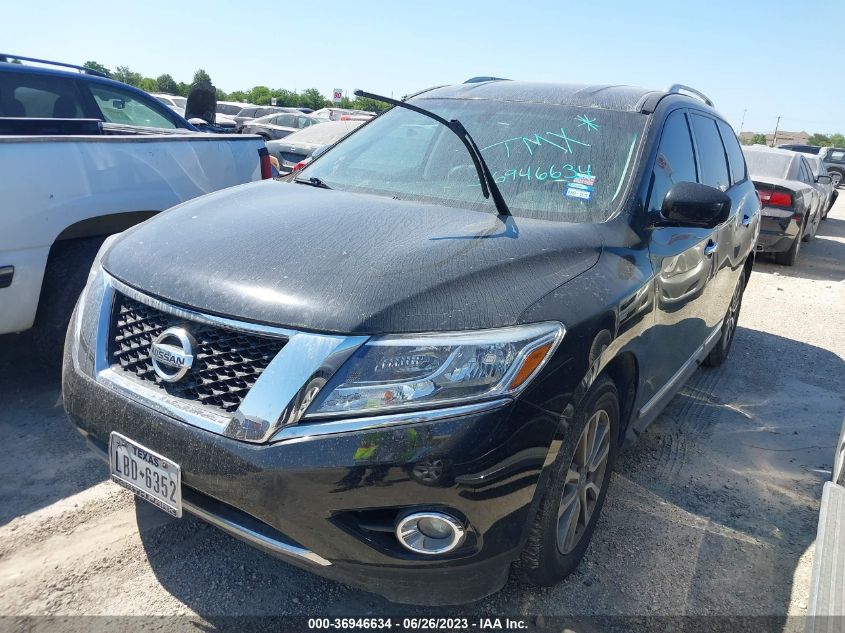 2015 NISSAN PATHFINDER SL - 5N1AR2MN7FC646487