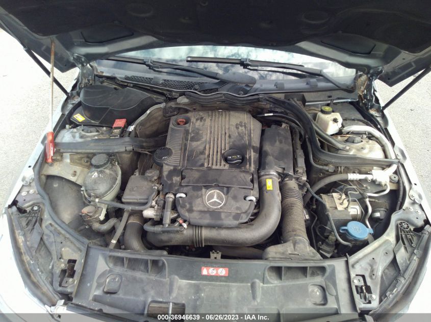 2013 MERCEDES-BENZ C-CLASS C 250 - WDDGF4HB6DA770915