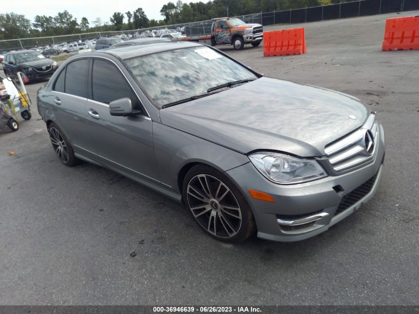 2013 MERCEDES-BENZ C-CLASS C 250 - WDDGF4HB6DA770915