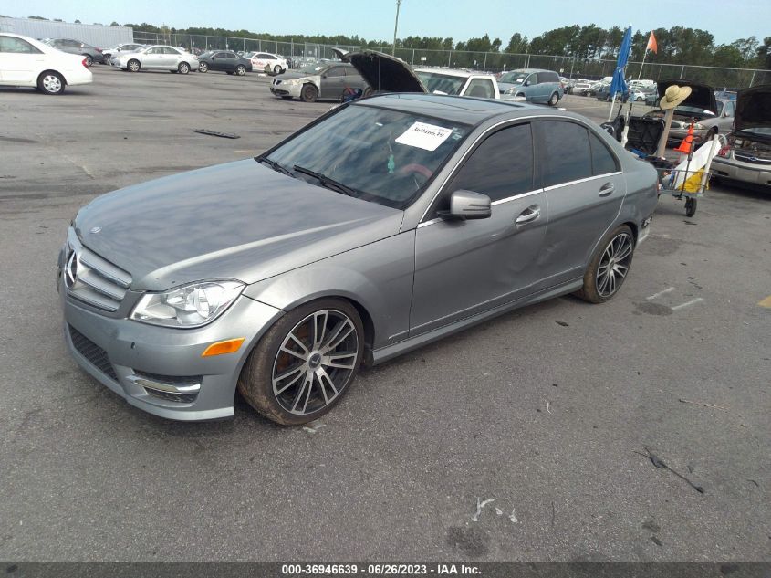 2013 MERCEDES-BENZ C-CLASS C 250 - WDDGF4HB6DA770915