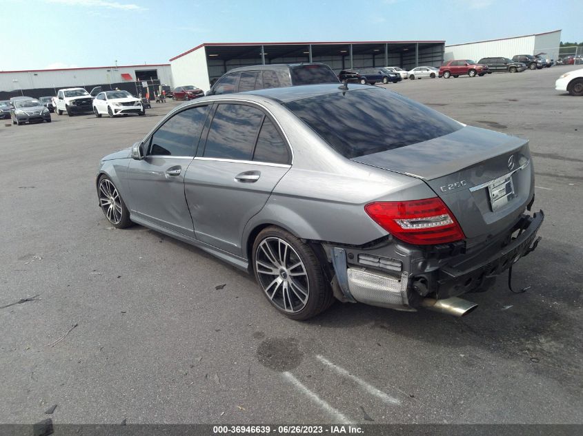 2013 MERCEDES-BENZ C-CLASS C 250 - WDDGF4HB6DA770915