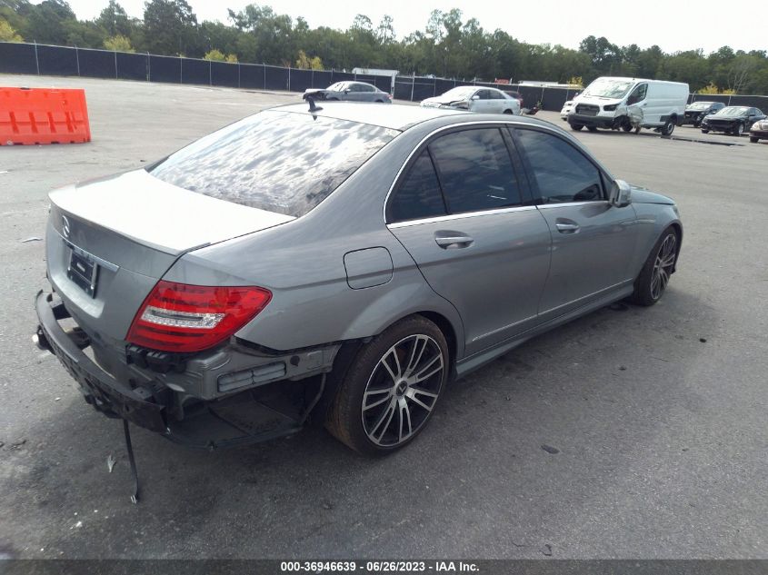 2013 MERCEDES-BENZ C-CLASS C 250 - WDDGF4HB6DA770915