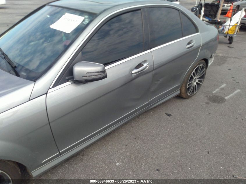 2013 MERCEDES-BENZ C-CLASS C 250 - WDDGF4HB6DA770915