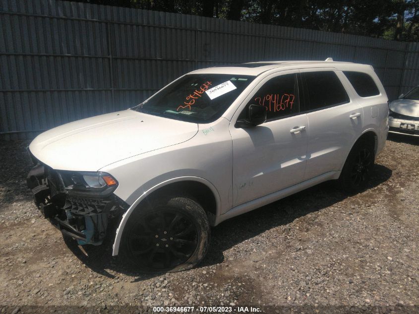 2019 DODGE DURANGO GT - 1C4RDJDGXKC853337