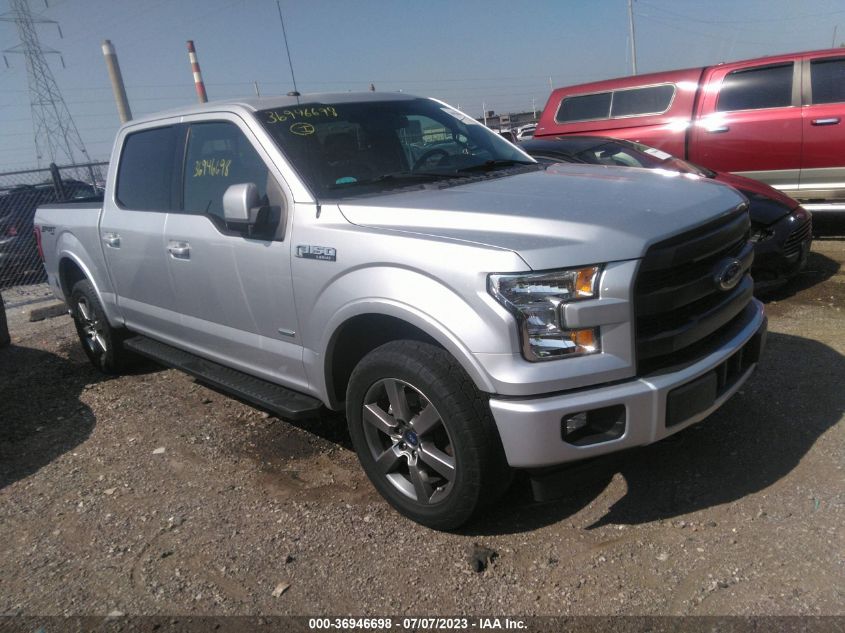 2017 FORD F-150 LARIAT - 1FTEW1EP0HFC19193