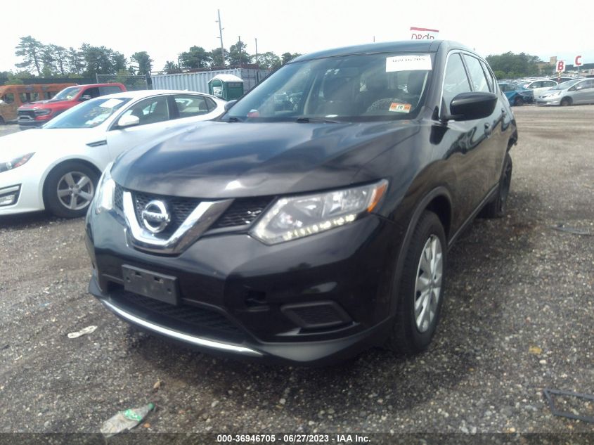 2016 NISSAN ROGUE S - KNMAT2MV4GP732663