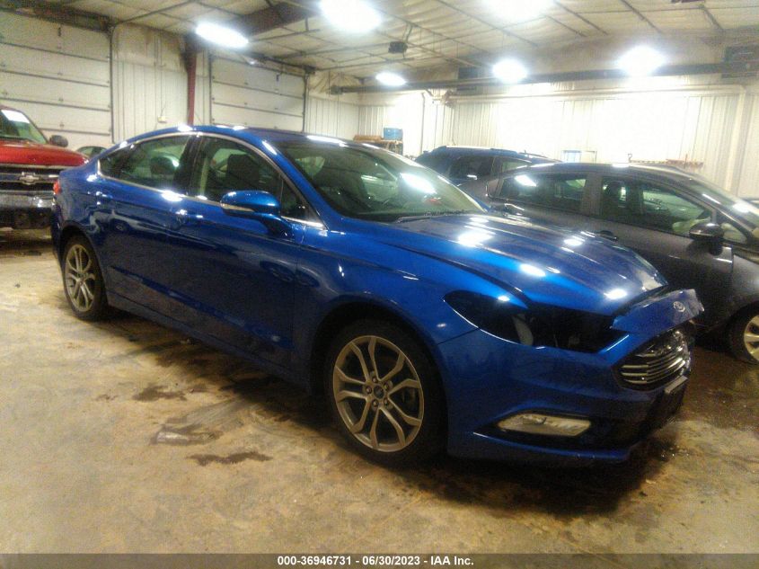 2017 FORD FUSION SE - 3FA6P0H96HR275088