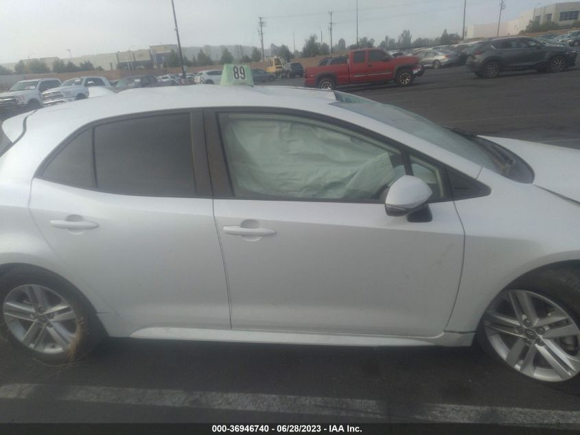 2021 TOYOTA COROLLA HATCHBACK SE JTND4MBE2M3138337