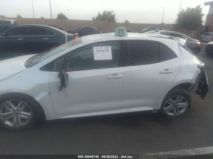 2021 TOYOTA COROLLA HATCHBACK SE JTND4MBE2M3138337