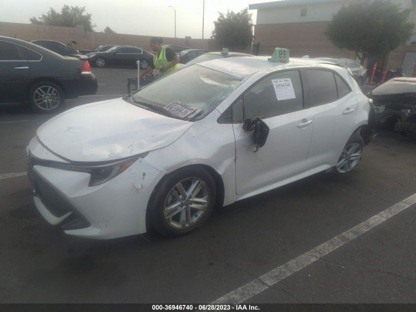 2021 TOYOTA COROLLA HATCHBACK SE JTND4MBE2M3138337
