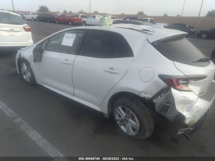 2021 TOYOTA COROLLA HATCHBACK SE JTND4MBE2M3138337