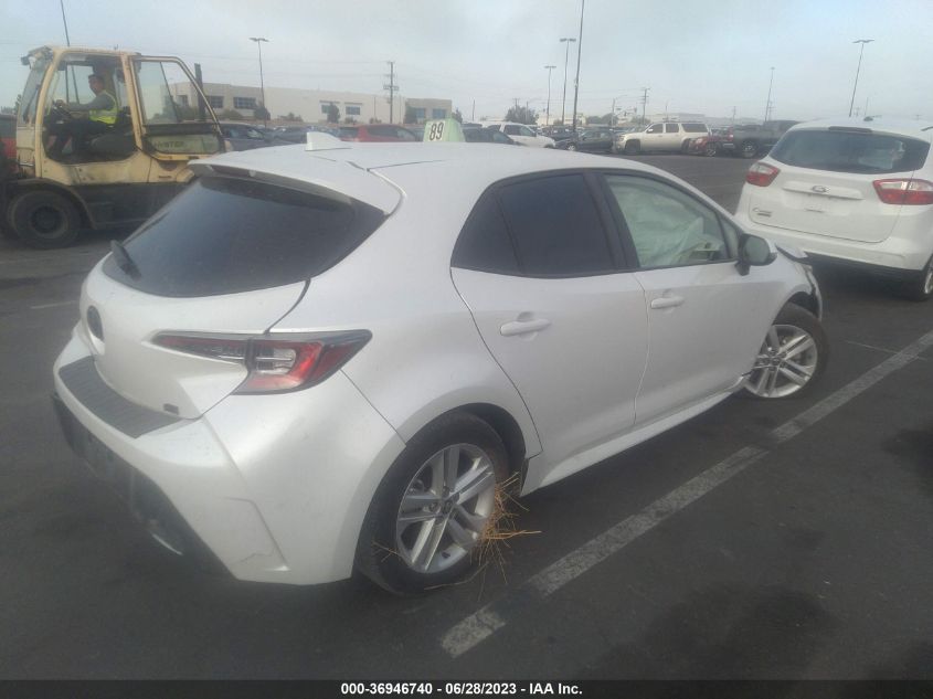 2021 TOYOTA COROLLA HATCHBACK SE JTND4MBE2M3138337