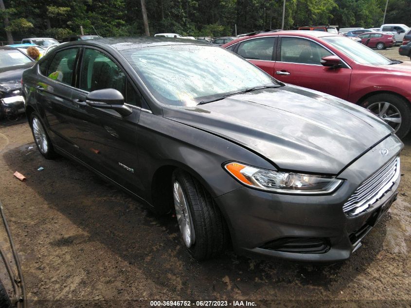 2015 FORD FUSION SE HYBRID - 3FA6P0LU1FR167597