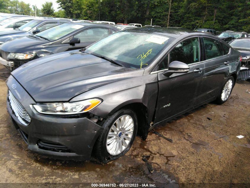 2015 FORD FUSION SE HYBRID - 3FA6P0LU1FR167597