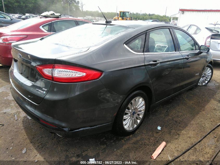 2015 FORD FUSION SE HYBRID - 3FA6P0LU1FR167597