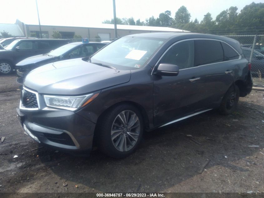 2017 ACURA MDX W/TECHNOLOGY PKG - 5J8YD4H56HL008615