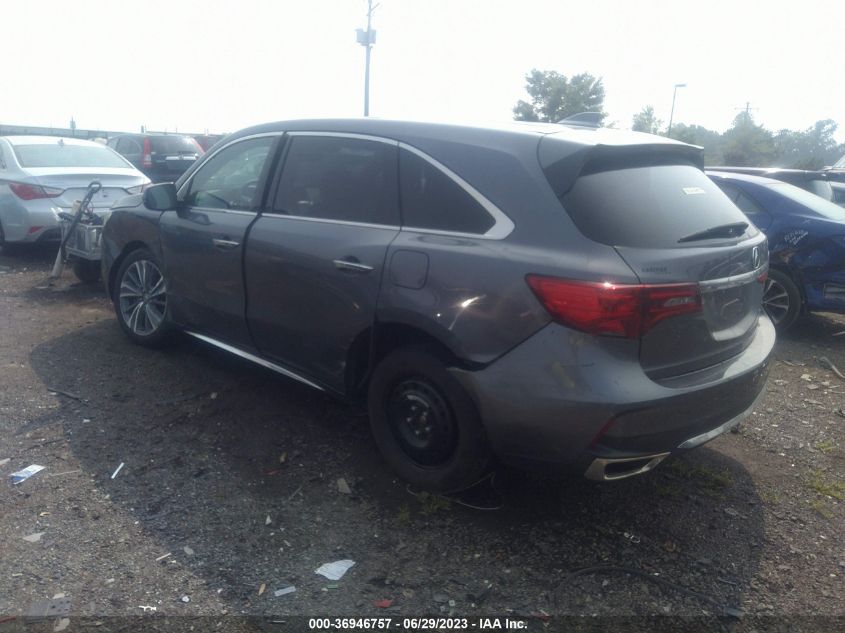 2017 ACURA MDX W/TECHNOLOGY PKG - 5J8YD4H56HL008615