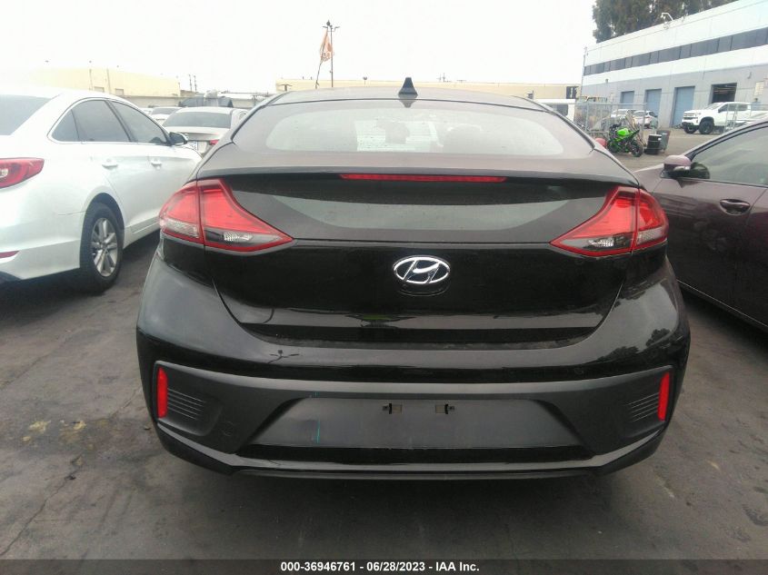 2019 HYUNDAI IONIQ HYBRID BLUE - KMHC65LC8KU145129