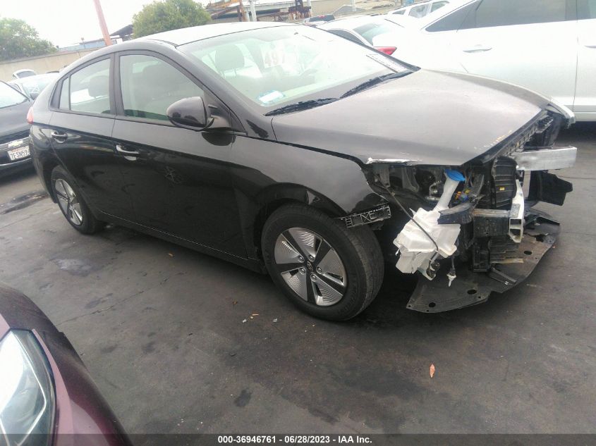 2019 HYUNDAI IONIQ HYBRID BLUE - KMHC65LC8KU145129