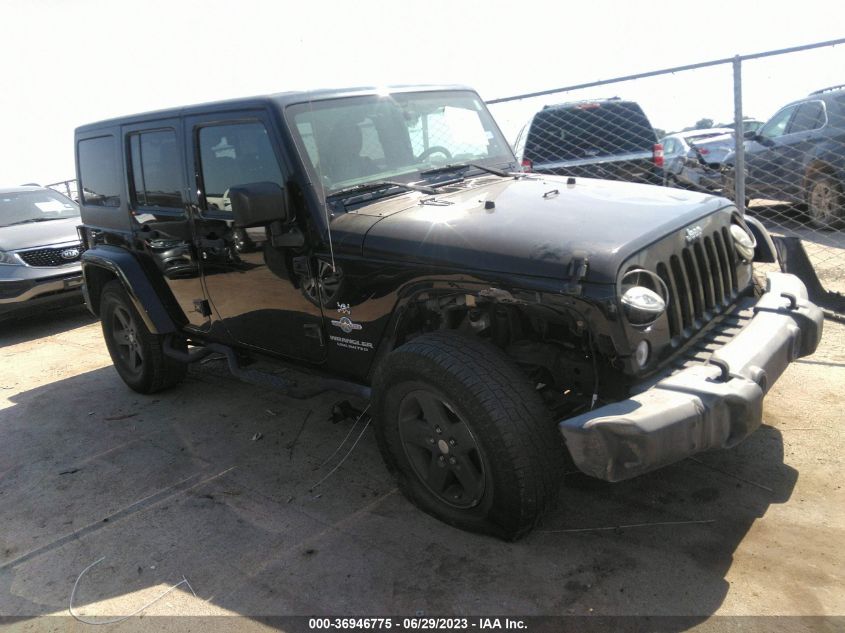 2014 JEEP WRANGLER UNLIMITED FREEDOM EDITION - 1C4HJWDG8EL196415