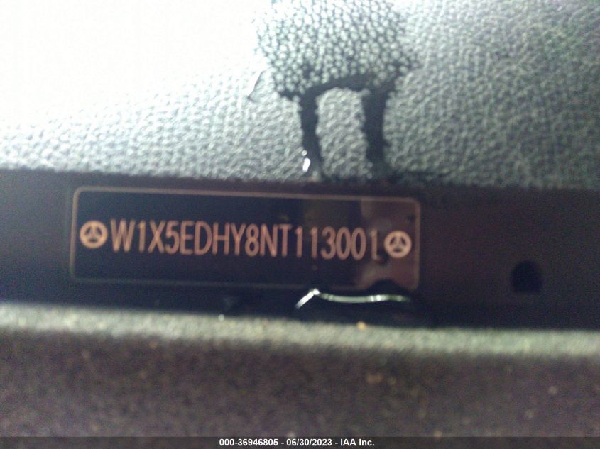 2022 MERCEDES-BENZ SPRINTER 3500 HIGH ROOF V6 - W1X5EDHY8NT113001
