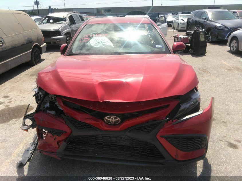 2021 TOYOTA CAMRY SE/SE NIGHT SHADE - 4T1G11AK1MU458156