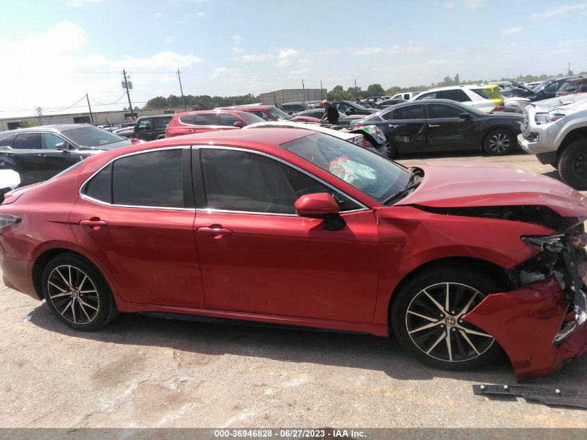 2021 TOYOTA CAMRY SE/SE NIGHT SHADE - 4T1G11AK1MU458156