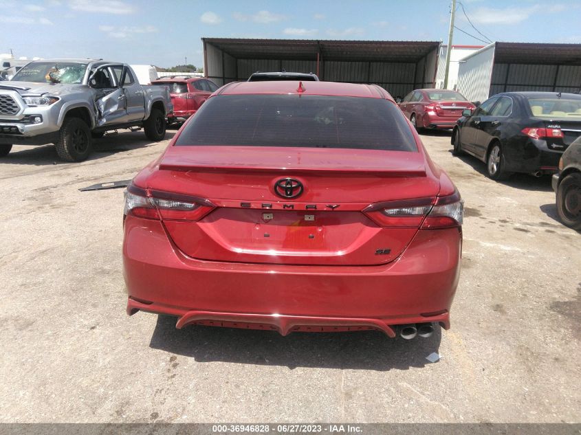 2021 TOYOTA CAMRY SE/SE NIGHT SHADE - 4T1G11AK1MU458156