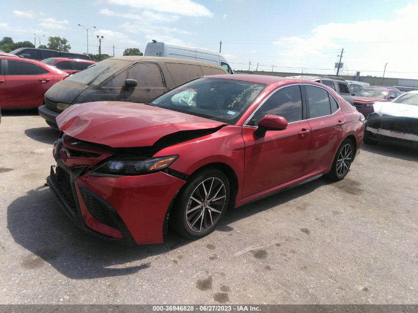 2021 TOYOTA CAMRY SE/SE NIGHT SHADE - 4T1G11AK1MU458156