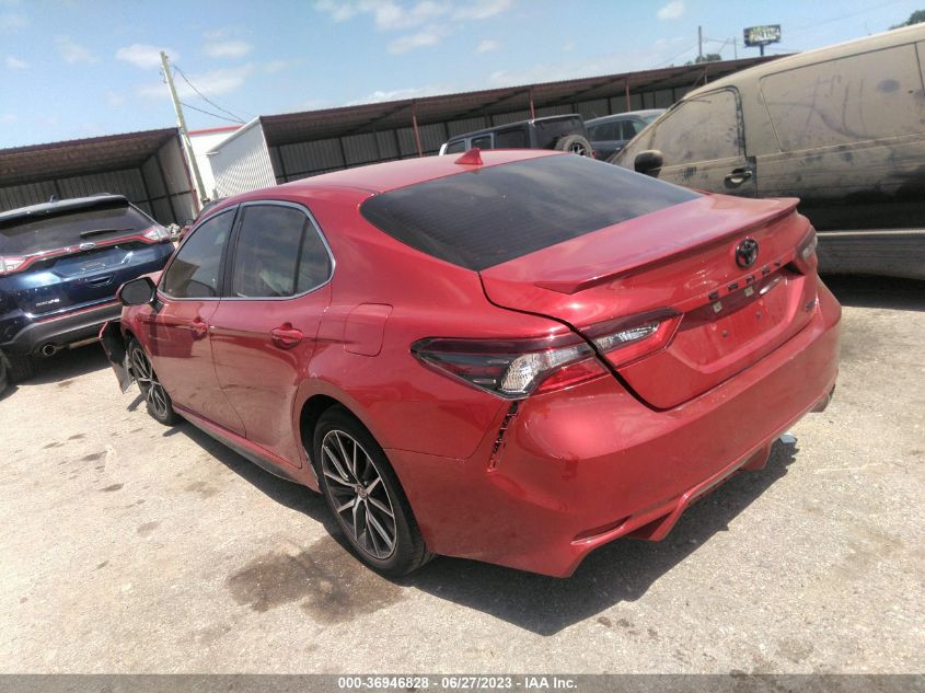 2021 TOYOTA CAMRY SE/SE NIGHT SHADE - 4T1G11AK1MU458156