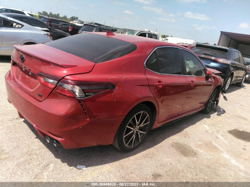 2021 TOYOTA CAMRY SE/SE NIGHT SHADE - 4T1G11AK1MU458156