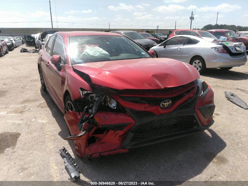 2021 TOYOTA CAMRY SE/SE NIGHT SHADE - 4T1G11AK1MU458156