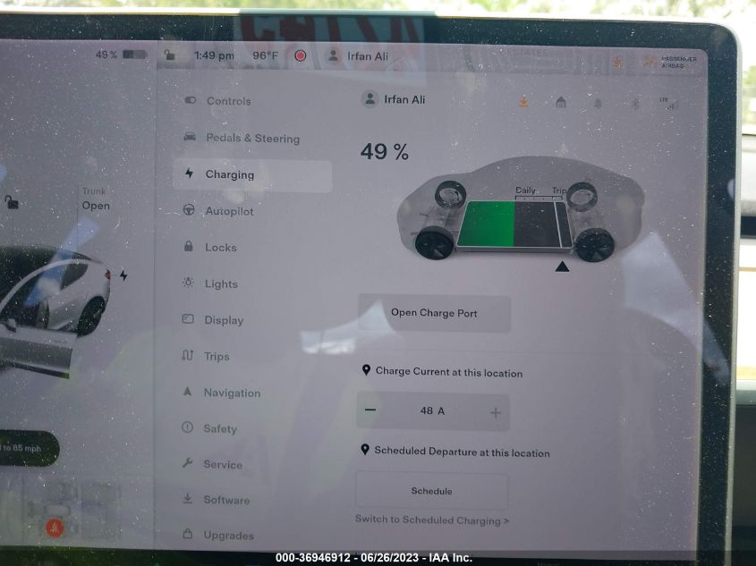 2018 TESLA MODEL 3 RANGE BATTERY - 5YJ3E1EA0JF005725